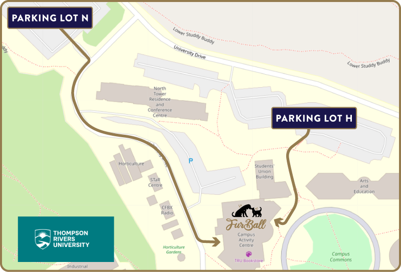 Where to find us on event day